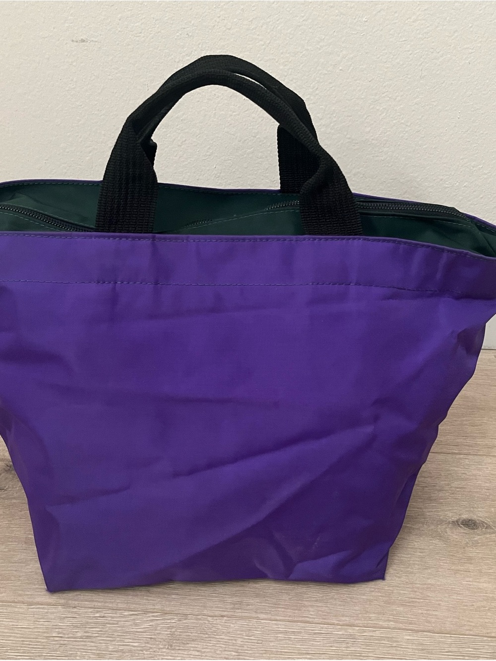 Large Herve Chapelier Two-Tone Bag